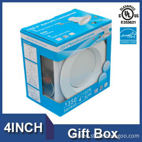 Utility rebate Energy Star 4inch 9W Dimmable led fire rated downlights